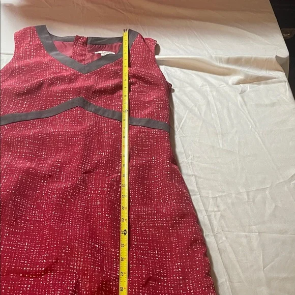 Merona Red and Gray Sleeveless Dress - Picture 12 of 16